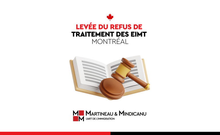 Levée du refus de traitement des EIMT dans certaines municipalités de la RMR de Montréal